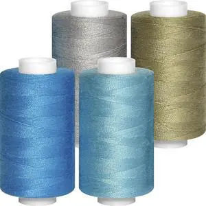 All Purpose Sewing Thread-4 Spools of Hand Polyester Sewing Thread for Hand and Machine Sewing(Fresh Neutral Light Color) All Purpose Sewing Thread-4 Spools of Hand Polyester Sewing Thread for Hand and Machine Sewing(Fresh Neutral Light Color)