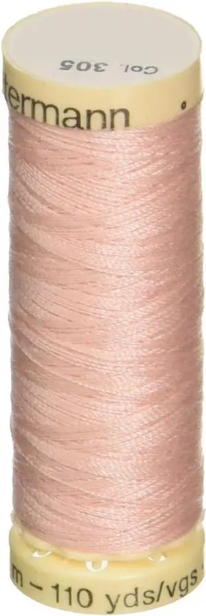 Gutermann Sew-All Polyester Purpose Thread, 100m/110 yd, Petal Pink Gutermann Sew-All Polyester Purpose Thread, 100m/110 yd, Petal Pink