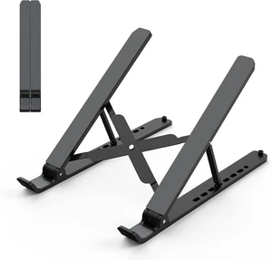 Laptop Stand for Desk Adjustable Laptop Riser Black Laptop Stand for Desk Adjustable Laptop Riser Black