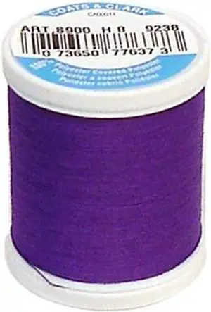 Coats Thread & Zippers Dual Duty XP General Purpose Thread, 125-Yard, Bright Purple Coats Thread & Zippers Dual Duty XP General Purpose Thread, 125-Yard, Bright Purple