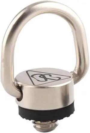 Camera Carabiner D-Ring Lanyard Tether - Easily Attach a Carabiner or Strap to Your Camera with This 1/4-20 Tripod Mount D-Ring (1-Pack) Camera Carabiner D-Ring Lanyard Tether - Easily Attach a Carabiner or Strap to Your Camera with This 1/4-20 Tripod Mount D-Ring (1-Pack)