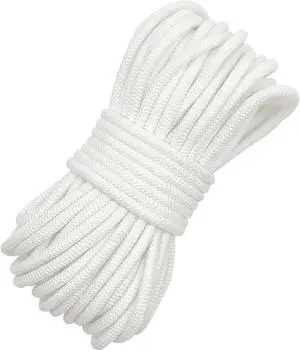 White 4mm Elastic Cord 15 Yards Round Stretch Rope for Sewing | 5/32" smooth non-slip elastic string.Great for jewelry bracelets,drawstrings,edge binding,bags and DIY sewing crafts White 4mm Elastic Cord 15 Yards Round Stretch Rope for Sewing | 5/32" smooth non-slip elastic string.Great for jewelry bracelets,drawstrings,edge binding,bags and DIY sewing crafts