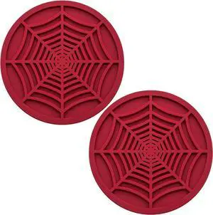 2PCS Car Cup Holder Coasters, 2.75 Inch Universal Non-Slip Insert Water Bottle Holder Pads, Car Interior Accessories Sets (Red) 2PCS Car Cup Holder Coasters, 2.75 Inch Universal Non-Slip Insert Water Bottle Holder Pads, Car Interior Accessories Sets (Red)