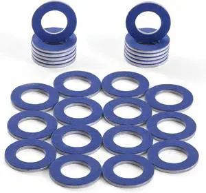 90430-12031 (26PCS) Oil Drain Plug Gasket Washer, Premium Durable Aluminum Crush Washer - Leak-Proof OEM Replacement Fits Toyota/Lexus/Scion 90430-12031 (26PCS) Oil Drain Plug Gasket Washer, Premium Durable Aluminum Crush Washer - Leak-Proof OEM Replacement Fits Toyota/Lexus/Scion