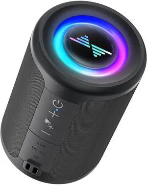 LENRUE Small Portable Bluetooth Speaker with Lights, TWS Stereo Surround Sound, Type C Powered, Bluetooth 5.3, AUX TF Card Input, Wireless for Outdoor Home, Coolest Gifts LENRUE Small Portable Bluetooth Speaker with Lights, TWS Stereo Surround Sound, Type C Powered, Bluetooth 5.3, AUX TF Card Input, Wireless for Outdoor Home, Coolest Gifts