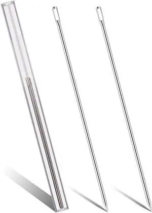 Professional Upholstery Needles 10" Large Sewing Needle Long Sewing Needle | 2 Pcs Hand Sewing Needles Leather Needles for Hand Stitching for Repairing and Crafting Projects Professional Upholstery Needles 10" Large Sewing Needle Long Sewing Needle | 2 Pcs Hand Sewing Needles Leather Needles for Hand Stitching for Repairing and Crafting Projects