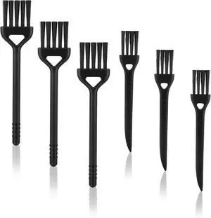 6 Pcs Mini Keyboard Cleaning Brushes Computer Brush Portable Cleaning Kit Antistatic Small Cleaner Multi-Function Brush Dust Clean Brushes for Camera Narrow Spaces (Black) 6 Pcs Mini Keyboard Cleaning Brushes Computer Brush Portable Cleaning Kit Antistatic Small Cleaner Multi-Function Brush Dust Clean Brushes for Camera Narrow Spaces (Black)