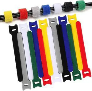 70 PCS 6 inch Cable Ties Reusable Cable Management Adjustable Cable Organizer, Cable Straps, Cord Wraps and Hook Loop Straps for Computer,Gaming, Wire, Desk- Home Office Essentials 70 PCS 6 inch Cable Ties Reusable Cable Management Adjustable Cable Organizer, Cable Straps, Cord Wraps and Hook Loop Straps for Computer,Gaming, Wire, Desk- Home Office Essentials