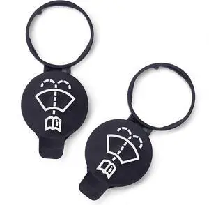 2PCS Windshield Washer Fluid Reservoir Cap, Leak-Proof Windshield Wiper Fluid Cap, OE# 13227300 19172571 12767700 12788573, Fits GMC/Chevy Silverado/Cadillac ATS/Buick 2PCS Windshield Washer Fluid Reservoir Cap, Leak-Proof Windshield Wiper Fluid Cap, OE# 13227300 19172571 12767700 12788573, Fits GMC/Chevy Silverado/Cadillac ATS/Buick