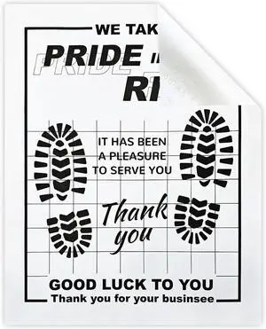 Paper Floor Mats for Cars 100pcs, 16"x20" Disposable White Paper Mats | Waterproof Papers Floor Mats for Cars Detail, Thank You Mats for Cars Detailing, Car Dealership Supplies Paper Floor Mats for Cars 100pcs, 16"x20" Disposable White Paper Mats | Waterproof Papers Floor Mats for Cars Detail, Thank You Mats for Cars Detailing, Car Dealership Supplies