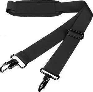 Shoulder Strap 56 Inch,Universal Adjustable Shoulder Belt Shoulder Strap | Replacement Shoulder Strap with Metal Hooks for Briefcase, Laptop Messenger Crossbody Bag, Luggage Duffel Camera, Black Shoulder Strap 56 Inch,Universal Adjustable Shoulder Belt Shoulder Strap | Replacement Shoulder Strap with Metal Hooks for Briefcase, Laptop Messenger Crossbody Bag, Luggage Duffel Camera, Black