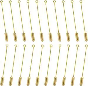 Honbay 20PCS Jewelry Making Safety Pins, Gold, Copper, Classic Style Honbay 20PCS Jewelry Making Safety Pins, Gold, Copper, Classic Style