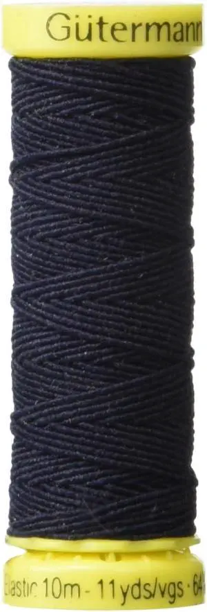 Elastic Thread 11 Yards-Navy Elastic Thread 11 Yards-Navy