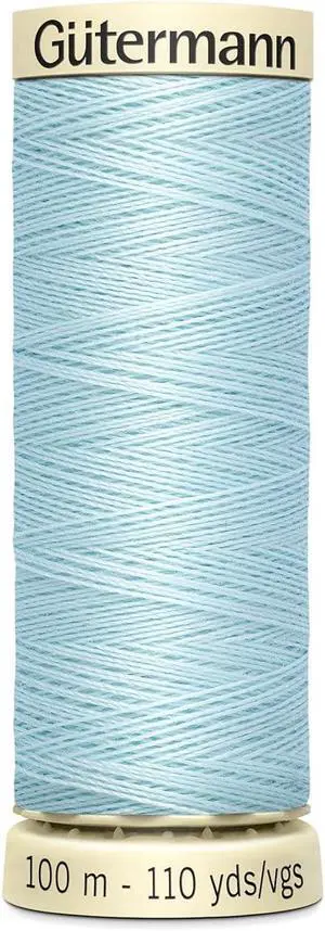 Gutermann 100P-203 Sew-All Thread 110 Yards-Light Blue Gutermann 100P-203 Sew-All Thread 110 Yards-Light Blue