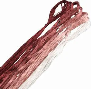 6 Skeins Mulberry Silk Floss Embroidery Thread Floss-Cross Stitch Threads China Silk Woven Jewelry Threads DIY Sewing Kits (16) 6 Skeins Mulberry Silk Floss Embroidery Thread Floss-Cross Stitch Threads China Silk Woven Jewelry Threads DIY Sewing Kits (16)
