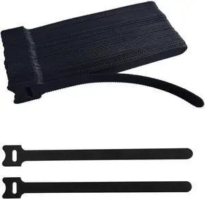 8 Inches 60 PCS Black Reusable Cable Ties,Multi-purpose Adjustable Cord Straps,Cable Organizer,Cord Wrap and Hook Loop Cords Management,Adjustable Cord Ties 8 Inches 60 PCS Black Reusable Cable Ties,Multi-purpose Adjustable Cord Straps,Cable Organizer,Cord Wrap and Hook Loop Cords Management,Adjustable Cord Ties