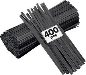 400 Pcs Twist Ties for Bags 5" Cable Ties Bag Twist Ties for Cord Twist Bread Ties Reusable Black Plastic Coated Ties Heavy Duty Bread Ties Twist Wire Ties for Household and Office Use 400 Pcs Twist Ties for Bags 5" Cable Ties Bag Twist Ties for Cord Twist Bread Ties Reusable Black Plastic Coated Ties Heavy Duty Bread Ties Twist Wire Ties for Household and Office Use