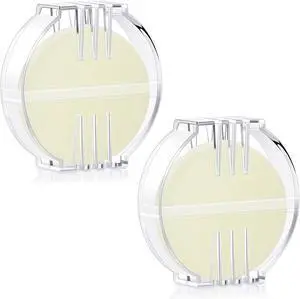 Maitys 2 Pcs Thread Wax Beeswax for Hand Sewing,Colorless, Clear Case | Conditioner for Embroidery Quilting, Strengthens Sewing Line Reduces Fraying, Clear Case Storage, Natural Beeswax Formula Maitys 2 Pcs Thread Wax Beeswax for Hand Sewing,Colorless, Clear Case | Conditioner for Embroidery Quilting, Strengthens Sewing Line Reduces Fraying, Clear Case Storage, Natural Beeswax Formula