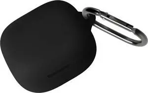 Geiomoo Silicone Case for Anker Soundcore P31i, Anker Soundcore R60i NC, Soft Flexible Scratch Resistant Protective Cover with Carabiner (Black) Geiomoo Silicone Case for Anker Soundcore P31i, Anker Soundcore R60i NC, Soft Flexible Scratch Resistant Protective Cover with Carabiner (Black)