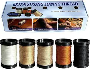 Extra Strong Repair Upholstery Sewing Thread Kit Including 5 Rolls Nylon Thread Extra Strong Repair Upholstery Sewing Thread Kit Including 5 Rolls Nylon Thread