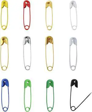 yueton 100PCS 2.5cm/1inch Mixed Color Safety Pins, Metal Mini Safety Pins, Decorative, Sewing, Clothing Tag Pins yueton 100PCS 2.5cm/1inch Mixed Color Safety Pins, Metal Mini Safety Pins, Decorative, Sewing, Clothing Tag Pins