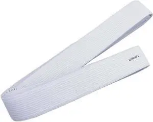Leline's Elastic Spool, Knit Elastic Band for Sewing, 1 Inch X 5 Yard, White | 1 Inch (Width) X 5Yards (Length), White Leline's Elastic Spool, Knit Elastic Band for Sewing, 1 Inch X 5 Yard, White | 1 Inch (Width) X 5Yards (Length), White
