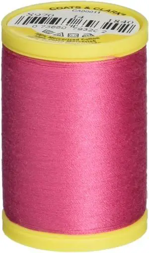 Coats & Clark General Purpose Cotton 225 YD Hot Pink Coats & Clark General Purpose Cotton 225 YD Hot Pink