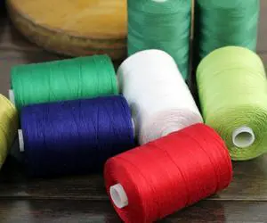 ThreadArt Cotton Quilting Thread, 1000M 50/3, White | Long staple cotton thread for quilting, sewing and serging. Low-lint, smooth thread for clean stitches and strong seams. ThreadArt Cotton Quilting Thread, 1000M 50/3, White | Long staple cotton thread for quilting, sewing and serging. Low-lint, smooth thread for clean stitches and strong seams.