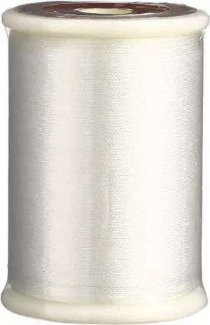 Superior Threads Tire Silk #50 3-Ply 50-Weight High Sheen Silk Embroidery Quilting Sewing Thread - 109 Yard Spool (#401 Snow White) Superior Threads Tire Silk #50 3-Ply 50-Weight High Sheen Silk Embroidery Quilting Sewing Thread - 109 Yard Spool (#401 Snow White)