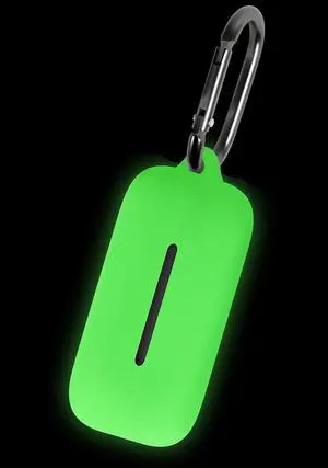 Geiomoo Soft Flexible Silicone Case for Sony WF-C510, Scratch Resistant Protective Cover with Carabiner (Luminous Green) Geiomoo Soft Flexible Silicone Case for Sony WF-C510, Scratch Resistant Protective Cover with Carabiner (Luminous Green)