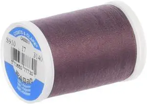 Coats Thread & Zippers Dual Duty XP General Purpose Thread, 250-Yard, Mocha Plum Coats Thread & Zippers Dual Duty XP General Purpose Thread, 250-Yard, Mocha Plum
