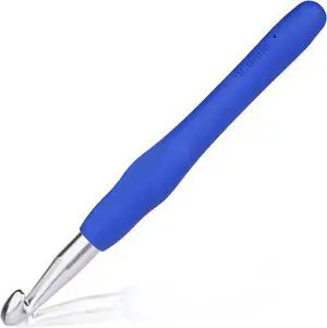 QMNNMA 9 mm Crochet Hook, Ergonomic Crochet Hooks for Arthritic Hands | Crochet Needles for Yarn, Knitting Needles for Beginners, Left-handed People Crocheting Yarn, Good for Making Blankets QMNNMA 9 mm Crochet Hook, Ergonomic Crochet Hooks for Arthritic Hands | Crochet Needles for Yarn, Knitting Needles for Beginners, Left-handed People Crocheting Yarn, Good for Making Blankets