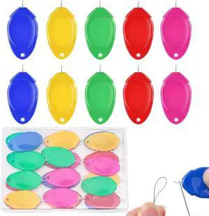 Fedmut 35PCS Needle Threaders 5 Colors Thumb Shape Sewing Needle Threader | Easy Threader Plastic Needle Threaders Floss Threaders for Craft Work, Sewing Machine, Embroidery Floss with Clear Box Fedmut 35PCS Needle Threaders 5 Colors Thumb Shape Sewing Needle Threader | Easy Threader Plastic Needle Threaders Floss Threaders for Craft Work, Sewing Machine, Embroidery Floss with Clear Box