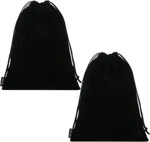 Cosmos 2 Pcs Portable Headphone Carrying Bag Travel Headset Storage Pouch Soft Drawstring Headphone Case Bag for Over-Ear Headphones Gaming Headset Neckband Earphones (Black Color) Cosmos 2 Pcs Portable Headphone Carrying Bag Travel Headset Storage Pouch Soft Drawstring Headphone Case Bag for Over-Ear Headphones Gaming Headset Neckband Earphones (Black Color)
