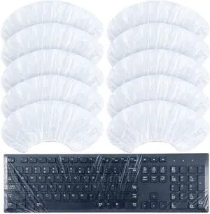 Weewooday 30 Pcs Universal Disposable Keyboard Protector Cover 0.025mm Wipeable Fully Covered Waterproof Anti-Dust Keyboard Protector for Computer Desktop Schools Office Supplies Weewooday 30 Pcs Universal Disposable Keyboard Protector Cover 0.025mm Wipeable Fully Covered Waterproof Anti-Dust Keyboard Protector for Computer Desktop Schools Office Supplies