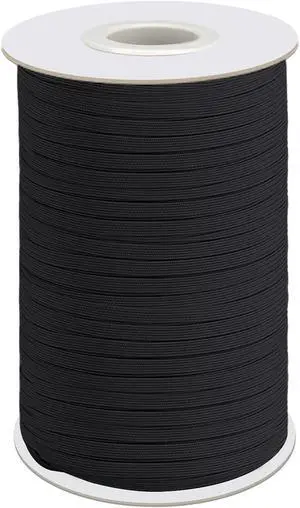 Lydia's Deal Elastic Cord 1/8 Inch (3MM) x 50 Yards Black, Stretch Elastic String for Sewing, Crafts, Jewelry, Beading, Mask Ear Loop, Strong & Soft Elastic Roll Lydia's Deal Elastic Cord 1/8 Inch (3MM) x 50 Yards Black, Stretch Elastic String for Sewing, Crafts, Jewelry, Beading, Mask Ear Loop, Strong & Soft Elastic Roll