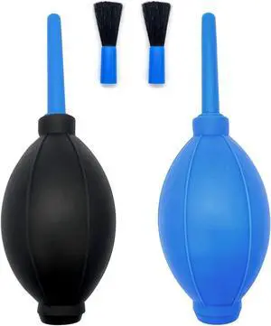 Medsuo 2 PCS Air Blowers with Soft Brush, Camera Air Bulb Duster Brush | Manual Rubber Air Blower Cleaner, Removes Dust/Debris, No Scratch, for Electronics, Camera Lens, Keyboard, Guitar, Succulent Medsuo 2 PCS Air Blowers with Soft Brush, Camera Air Bulb Duster Brush | Manual Rubber Air Blower Cleaner, Removes Dust/Debris, No Scratch, for Electronics, Camera Lens, Keyboard, Guitar, Succulent