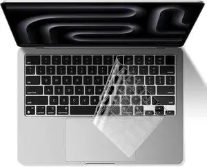 EooCoo Keyboard Cover Skin for MacBook Neo, Pro 14/16, Air 13/15, Clear | Invisible, Anti Fingerprints & Dust, for 2026-2021 M5-M1 Pro/Max MacBook Pro 14/16, M5-M2 MacBook Air 13/15, MacBook Neo 13 EooCoo Keyboard Cover Skin for MacBook Neo, Pro 14/16, Air 13/15, Clear | Invisible, Anti Fingerprints & Dust, for 2026-2021 M5-M1 Pro/Max MacBook Pro 14/16, M5-M2 MacBook Air 13/15, MacBook Neo 13
