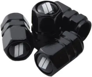 (Set of 4) // Slash Metal Auto Tire Valve Stem Cap Cover Trim with Resin Emblem for Dodge Charger Challenger SRT Hornet R/T Dart Durango Journey Magnum Nitro Caliber Avenger (Set of 4) // Slash Metal Auto Tire Valve Stem Cap Cover Trim with Resin Emblem for Dodge Charger Challenger SRT Hornet R/T Dart Durango Journey Magnum Nitro Caliber Avenger