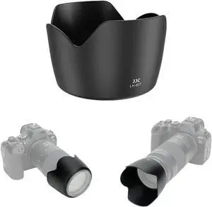 JJC ET-60 Lens Hood for Canon RF 75-300mm, EF 75-300mm & EF-S 55-250mm Lens | Replaces Canon ET-60 Hood, Tulip & Reversible Design, Compatible with 58mm Filter/Cap, Reduces Lens Flare, Durable ABS JJC ET-60 Lens Hood for Canon RF 75-300mm, EF 75-300mm & EF-S 55-250mm Lens | Replaces Canon ET-60 Hood, Tulip & Reversible Design, Compatible with 58mm Filter/Cap, Reduces Lens Flare, Durable ABS