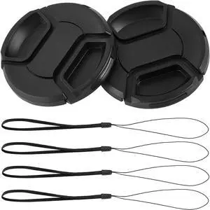 2 Pack 52mm Center Pinch Front Lens Cap Compatible with Nikon DSLR Camera with 18-55mm or 55-200mm Lens, D3200 D3100 D3000 D5200 D5100 D5000 D90 D80 D60 D40 (52mm) 2 Pack 52mm Center Pinch Front Lens Cap Compatible with Nikon DSLR Camera with 18-55mm or 55-200mm Lens, D3200 D3100 D3000 D5200 D5100 D5000 D90 D80 D60 D40 (52mm)