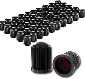 CKAuto 50 Pack Tire Valve Caps, Plastic Valve Stem Caps with O Rubber Seal | Universal Stem Covers for Cars, SUVs, Bike and Bicycle, Trucks, Motorcycles, Airtight Seal Dust Proof, Black 5 dollar item CKAuto 50 Pack Tire Valve Caps, Plastic Valve Stem Caps with O Rubber Seal | Universal Stem Covers for Cars, SUVs, Bike and Bicycle, Trucks, Motorcycles, Airtight Seal Dust Proof, Black 5 dollar item