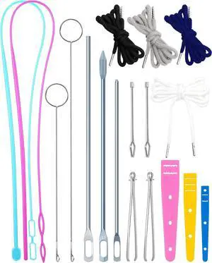 FIVEIZERO Drawstring Threader Tools & Draw Cords for Drawstring Replacement | Loop Turner Sewing Tool;4pcs Drawstring Cord;Drawstring Threader for Hoodie,Jacket and Pants Threading;Bodkin Sewing Tools FIVEIZERO Drawstring Threader Tools & Draw Cords for Drawstring Replacement | Loop Turner Sewing Tool;4pcs Drawstring Cord;Drawstring Threader for Hoodie,Jacket and Pants Threading;Bodkin Sewing Tools