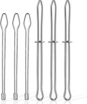 Bodkin Sewing Tool for Elastic, 6Pcs Elastic Threader Tool Threader Clip,Sewing Clips Drawstring Lacing Tools Set for Rope and Hoodie String Bodkin Sewing Tool for Elastic, 6Pcs Elastic Threader Tool Threader Clip,Sewing Clips Drawstring Lacing Tools Set for Rope and Hoodie String