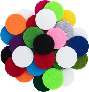 HINZIC 30Pcs Random Color Car Air Freshener Refill Felt Pads, 22x3.7mm Unscented Air Freshener Replacement Round Oil Perfumes Refill Tablets for Car Diffusers Air Freshener Vent Clips HINZIC 30Pcs Random Color Car Air Freshener Refill Felt Pads, 22x3.7mm Unscented Air Freshener Replacement Round Oil Perfumes Refill Tablets for Car Diffusers Air Freshener Vent Clips