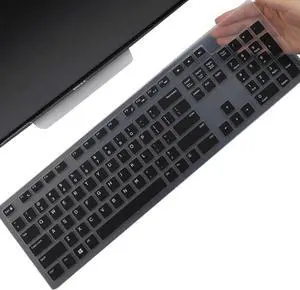 Keyboard Cover Skin for Dell KM636 KB216 KB216t KB216d KB216p Wired & Wireless Keyboard, Dell Optiplex 5250 3050 3240 5460 7450 7050, Dell Inspiron Desktop 24" 27" 5400 5490 7700 7790 3475 3670 3477 Keyboard Cover Skin for Dell KM636 KB216 KB216t KB216d KB216p Wired & Wireless Keyboard, Dell Optiplex 5250 3050 3240 5460 7450 7050, Dell Inspiron Desktop 24" 27" 5400 5490 7700 7790 3475 3670 3477