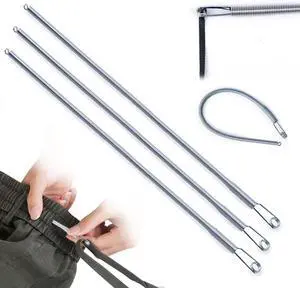 XMLINPER 3PCS Spring Drawstring Threader Tool-Rope Threader Clip for Drawstring Replacement for Hoodies,Pants (3) XMLINPER 3PCS Spring Drawstring Threader Tool-Rope Threader Clip for Drawstring Replacement for Hoodies,Pants (3)