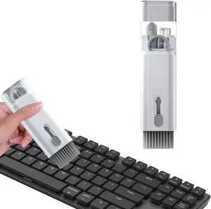 7 in 1 Laptop Cleaning Kit Keyboard Cleaner,Computer Screen Cleaning Brush Tool,Computer Cleaning Tools Kit Corner Gap Duster Keycap Puller(Grey) 7 in 1 Laptop Cleaning Kit Keyboard Cleaner,Computer Screen Cleaning Brush Tool,Computer Cleaning Tools Kit Corner Gap Duster Keycap Puller(Grey)