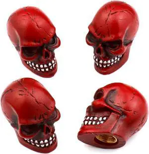 Skull Valve Stem Caps Cars Motorcycles Tires Cover 4 Pcs red | Cool Novelty Bicycle Truck SUV Bike Funny Vehicle Universal Decoration Unique Resin Rust Proof Corrosion Durable Modified Skull Valve Stem Caps Cars Motorcycles Tires Cover 4 Pcs red | Cool Novelty Bicycle Truck SUV Bike Funny Vehicle Universal Decoration Unique Resin Rust Proof Corrosion Durable Modified