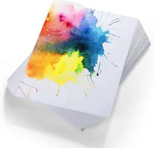 TecUnite 60 Sheets Watercolor Paper Pad Bulk Art White Cold Press Painting Paper for Artist Watercolorist Drawing(5 x 7 Inch,Cold Press) TecUnite 60 Sheets Watercolor Paper Pad Bulk Art White Cold Press Painting Paper for Artist Watercolorist Drawing(5 x 7 Inch,Cold Press)
